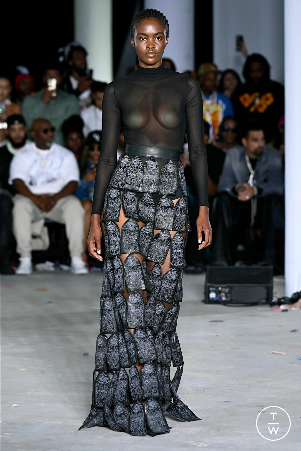 Fashion Week New York Spring/Summer 2024 look 37 from the Who Decides War collection womenswear