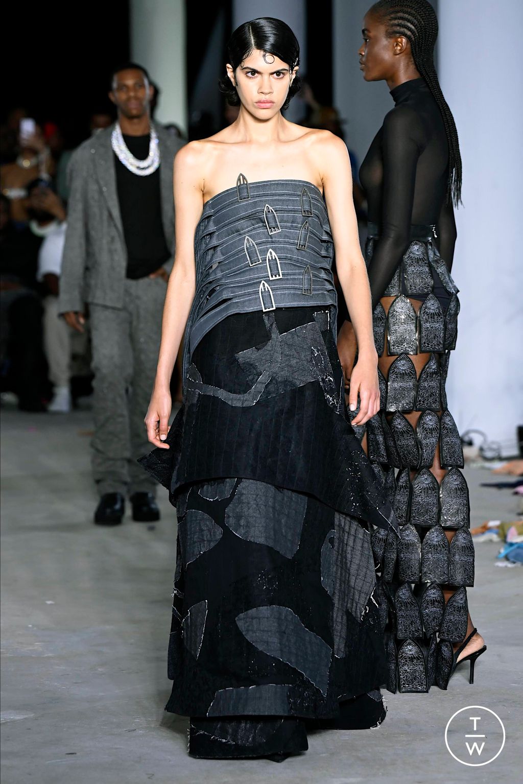 Fashion Week New York Spring/Summer 2024 look 38 from the Who Decides War collection 女装