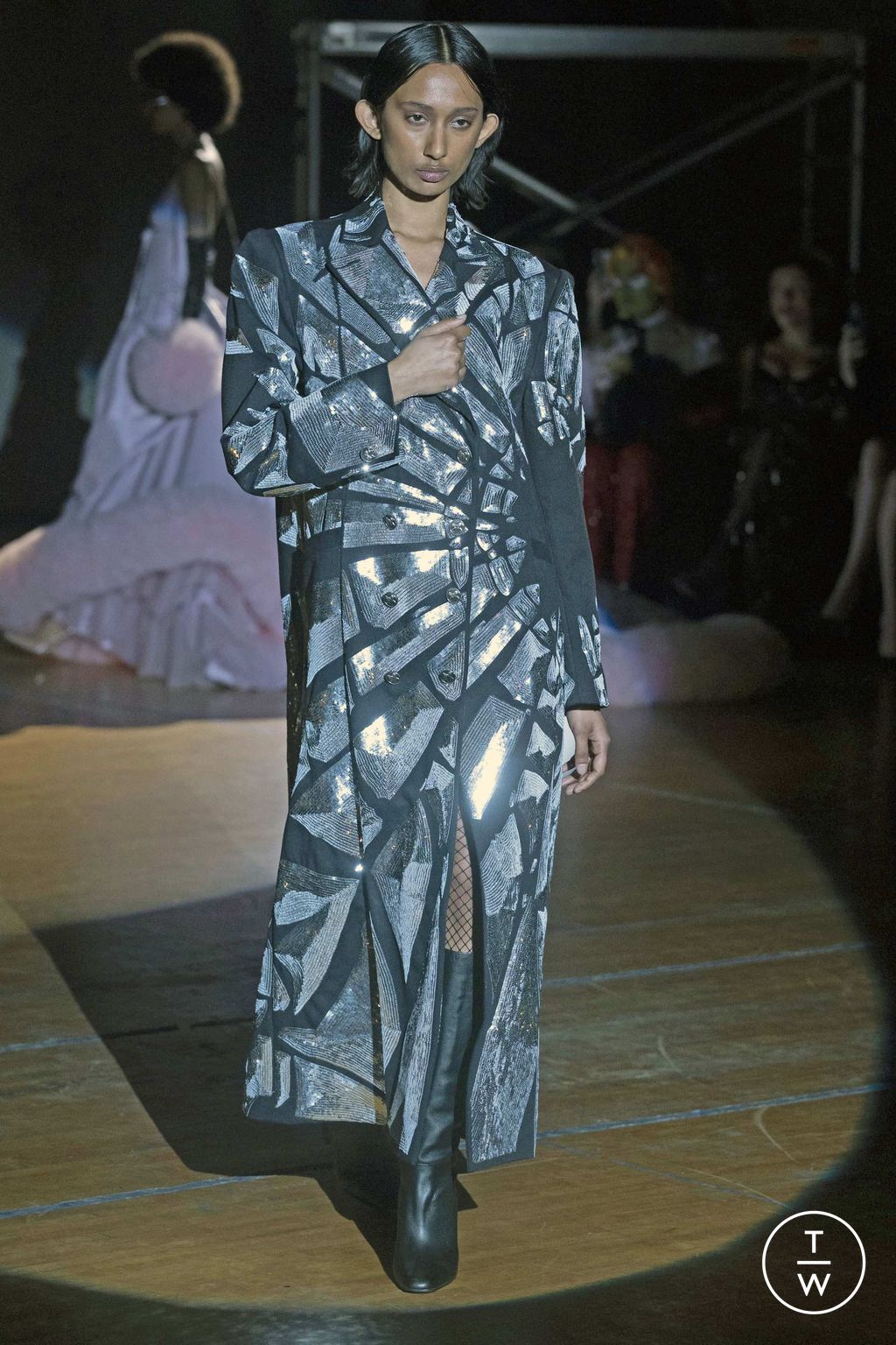 Fashion Week New York Fall/Winter 2023 look 7 from the Wiederhoeft collection 女装