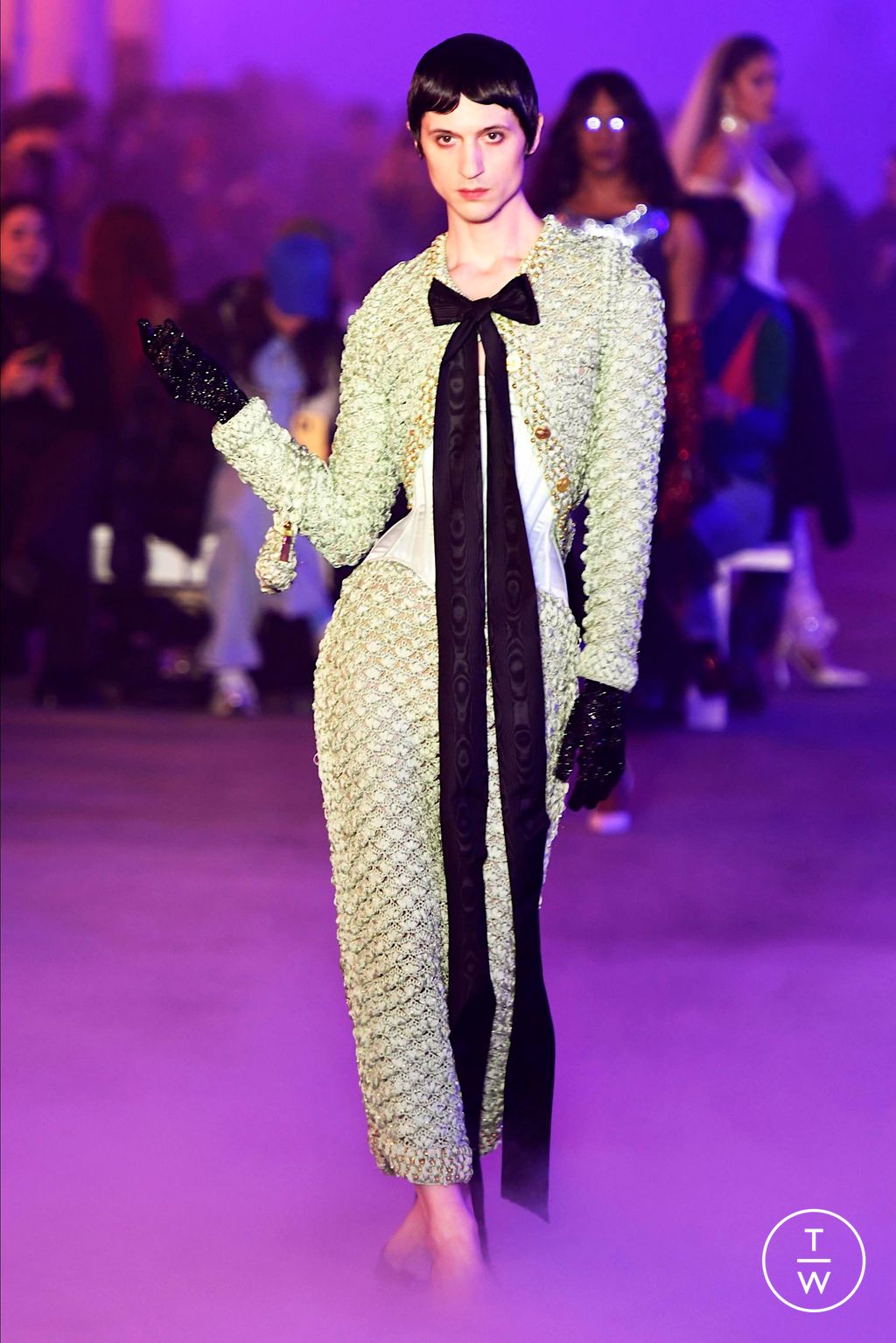 Fashion Week New York Fall/Winter 2024 look 23 from the Wiederhoeft collection 女装