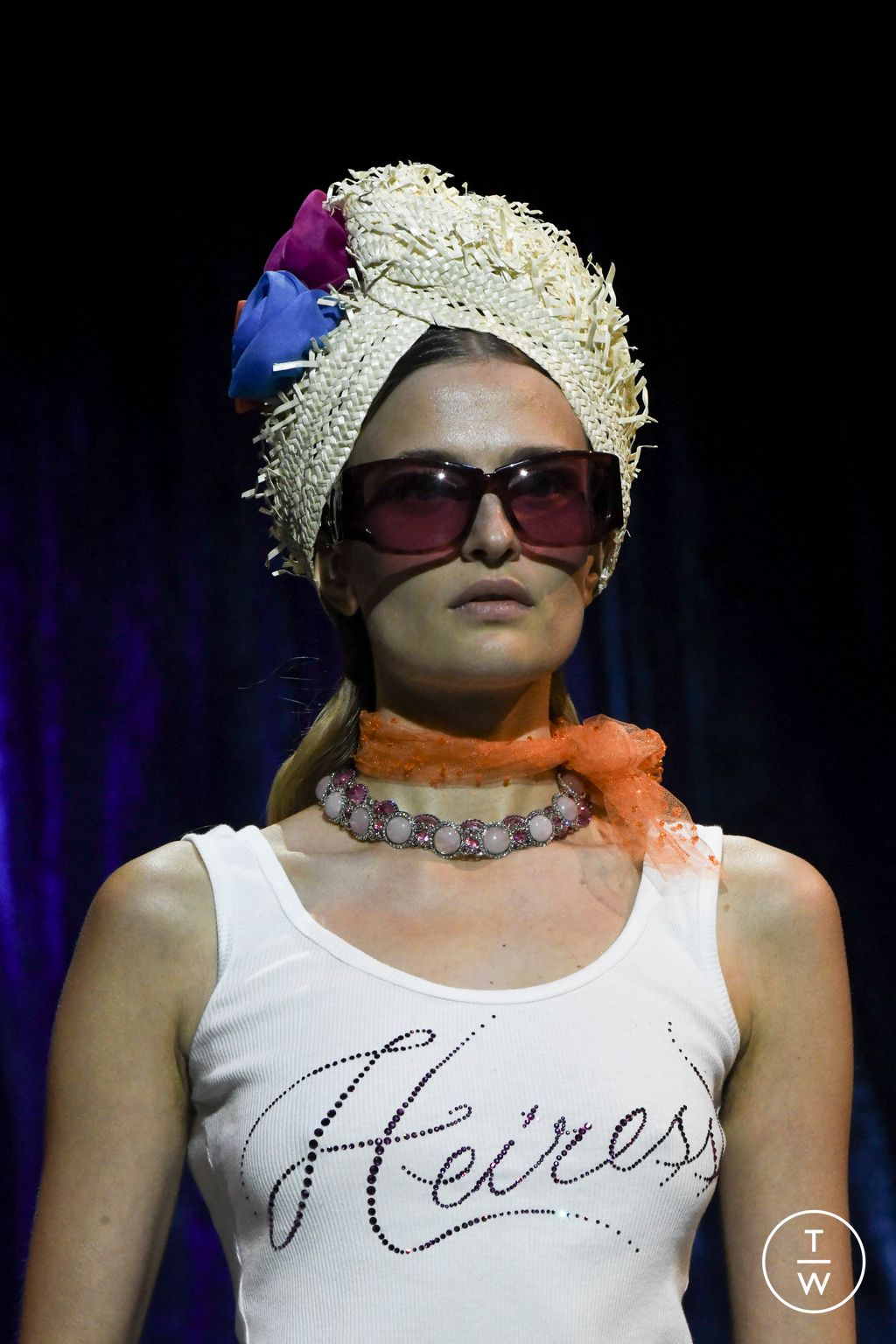 Fashion Week New York Spring/Summer 2024 look 18 from the Wiederhoeft collection womenswear accessories