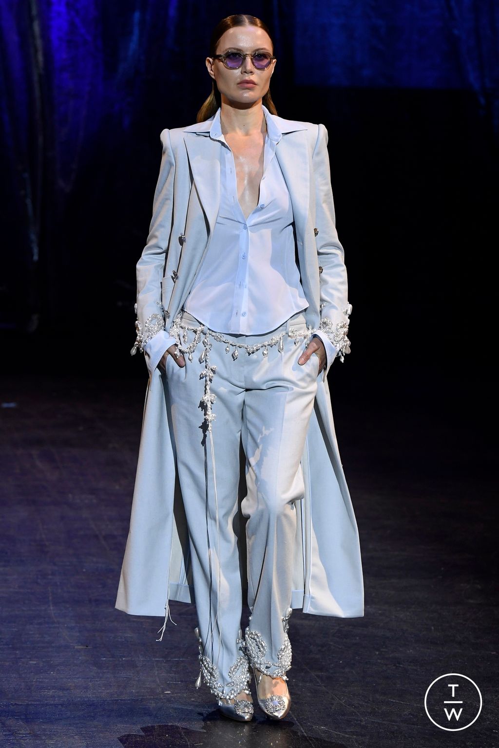 Fashion Week New York Spring/Summer 2024 look 13 from the Wiederhoeft collection womenswear