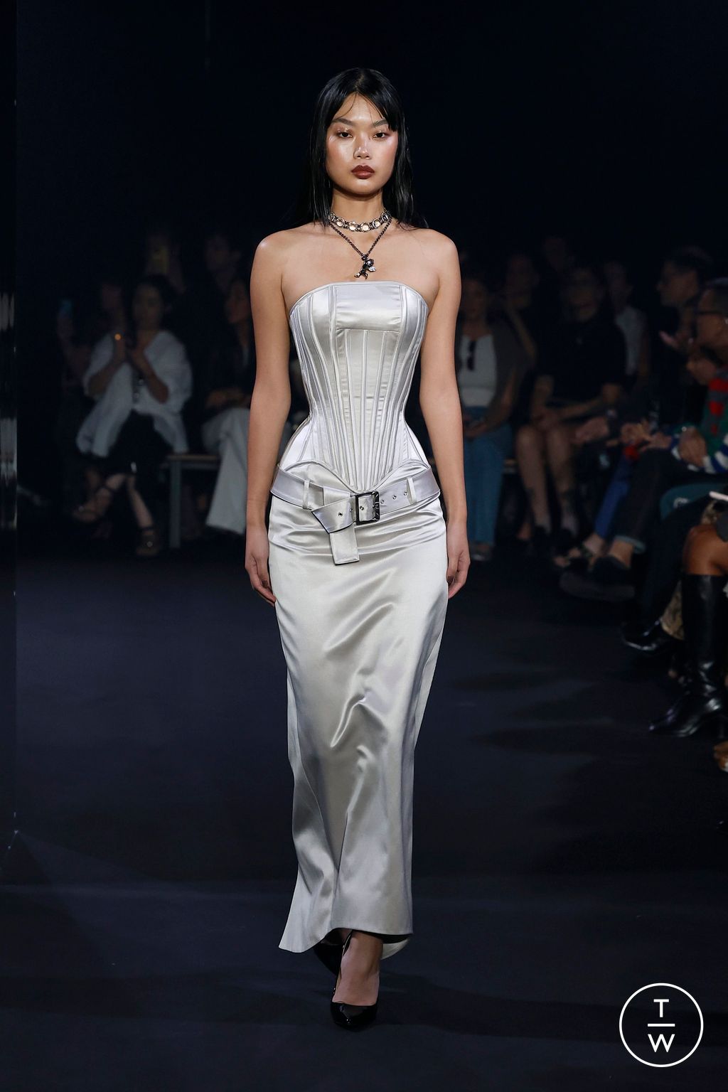 Fashion Week New York Spring/Summer 2025 look 2 de la collection Wiederhoeft womenswear