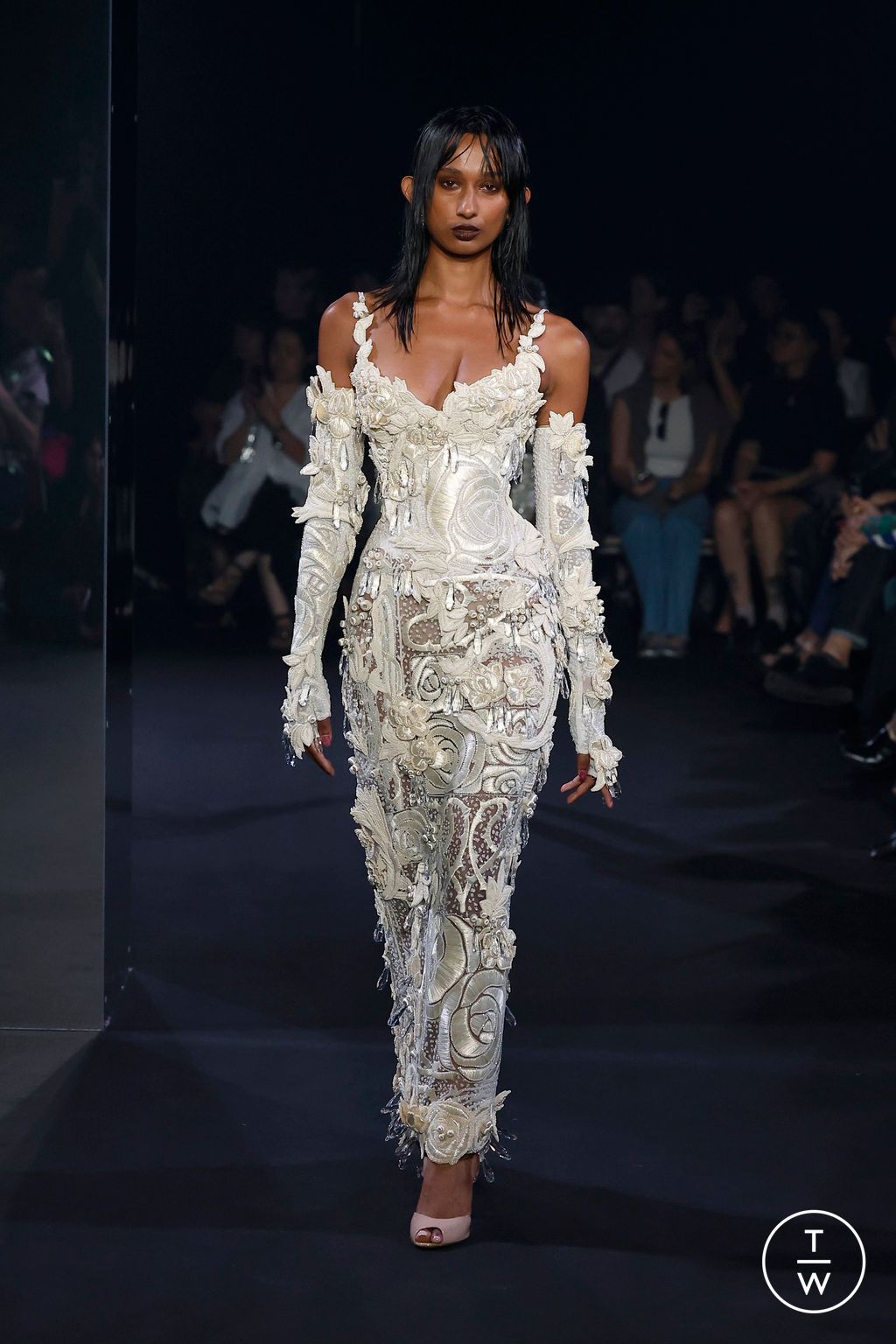 Fashion Week New York Spring/Summer 2025 look 4 from the Wiederhoeft collection womenswear