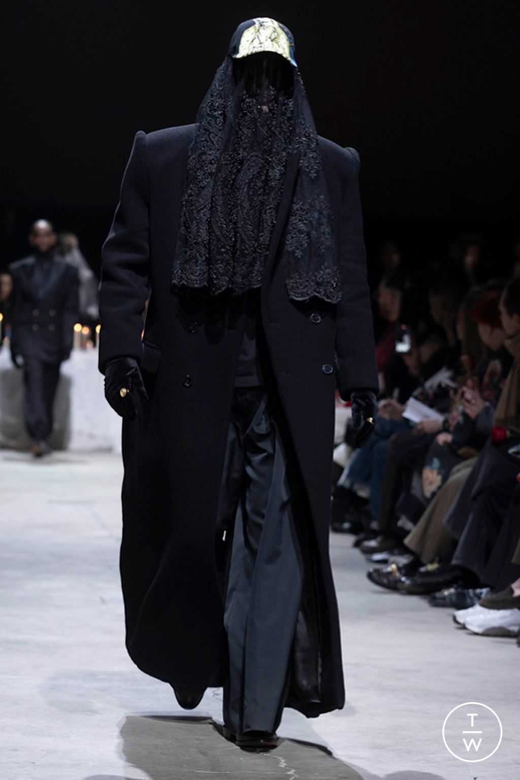 Fashion Week New York Fall/Winter 2024 look 34 from the Willy Chavarria collection womenswear