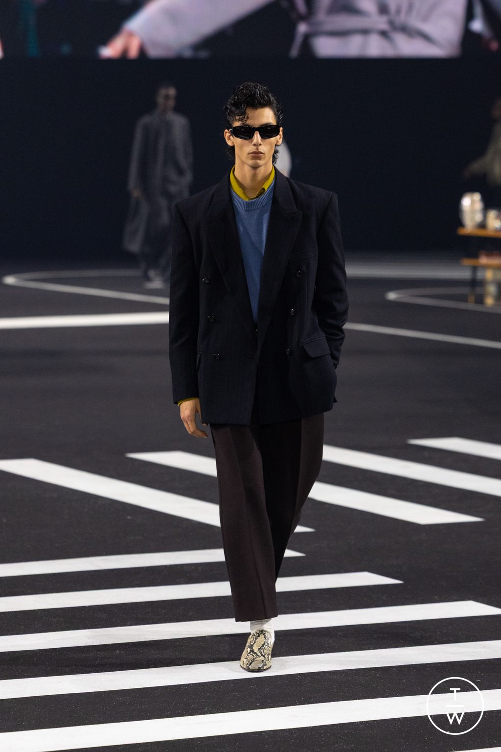 Fashion Week Paris Fall/Winter 2026 look 7 de la collection Willy Chavarria menswear