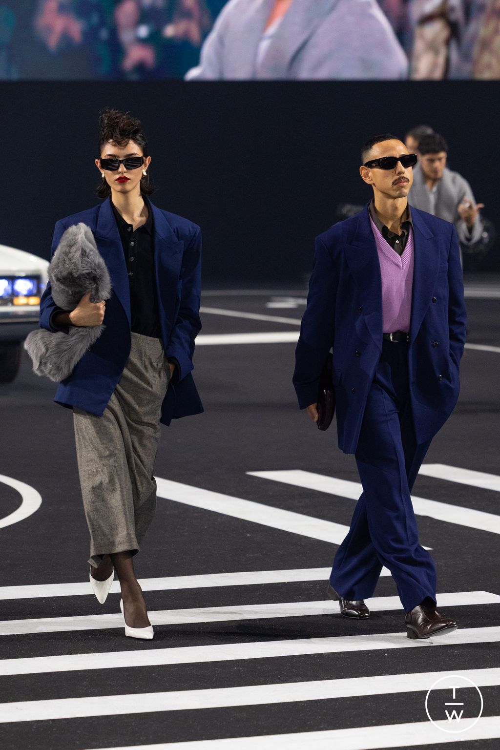 Fashion Week Paris Fall/Winter 2026 look 8 de la collection Willy Chavarria menswear