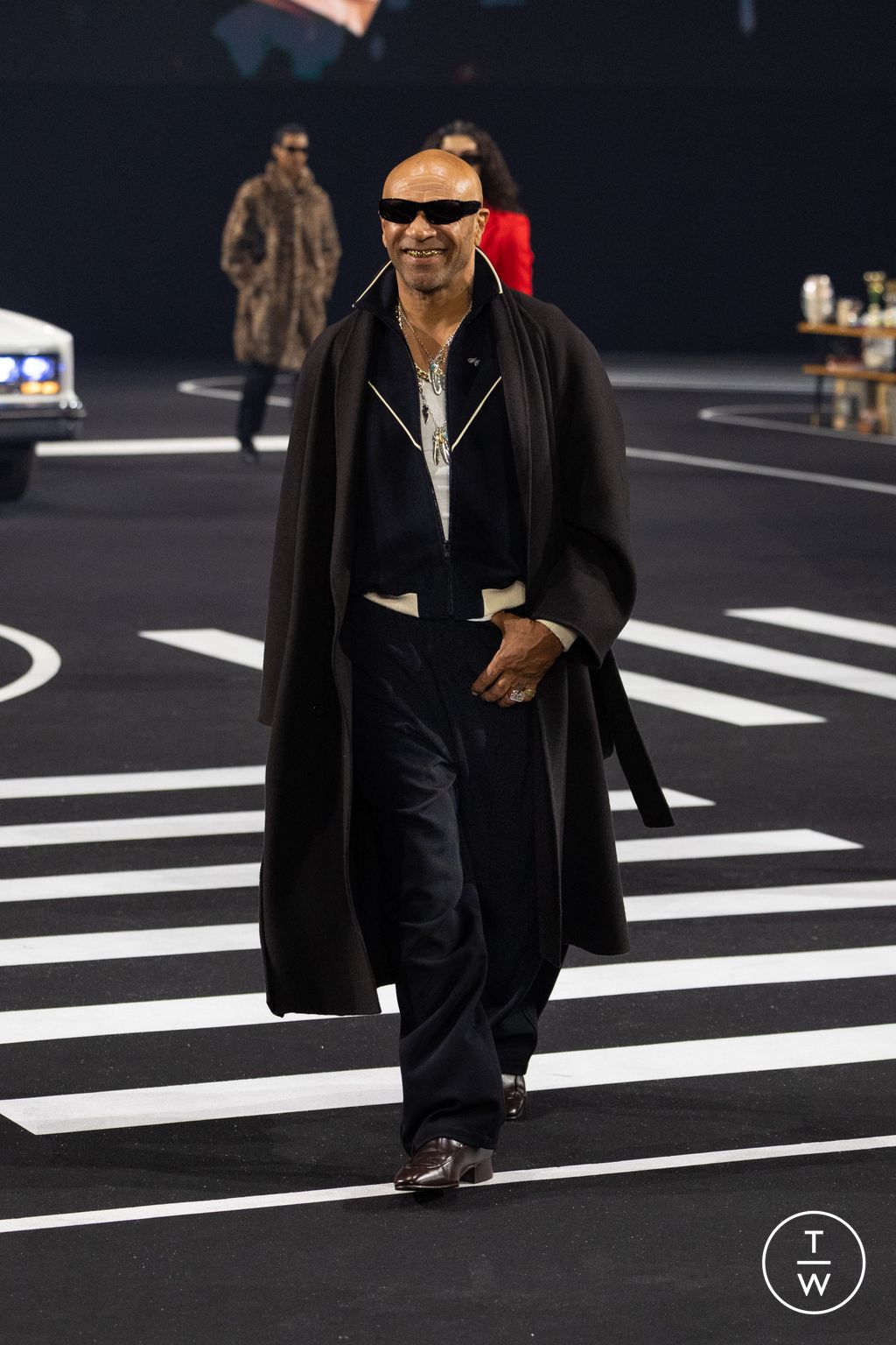 Fashion Week Paris Fall/Winter 2026 look 15 de la collection Willy Chavarria menswear