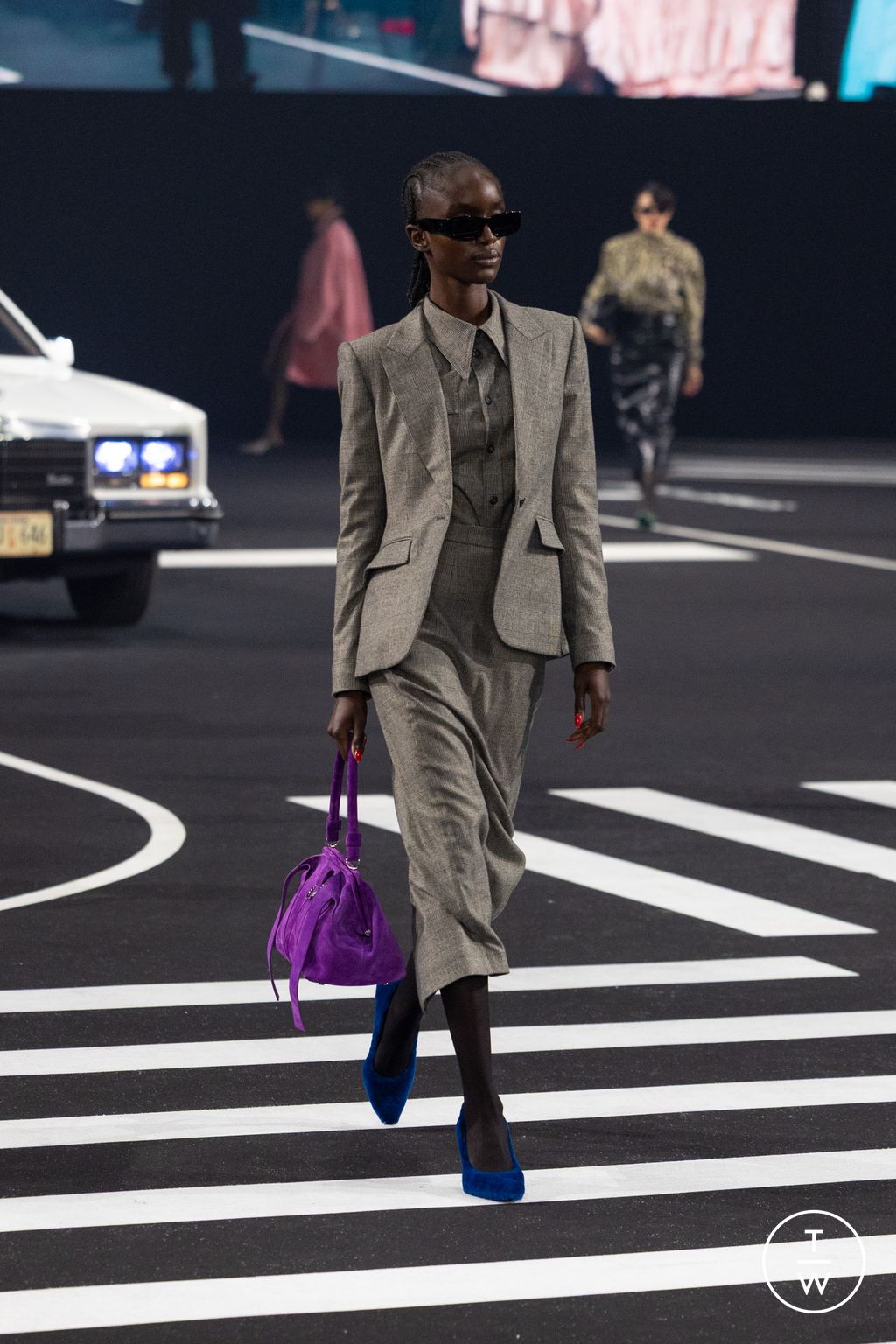 Fashion Week Paris Fall/Winter 2026 look 19 de la collection Willy Chavarria menswear