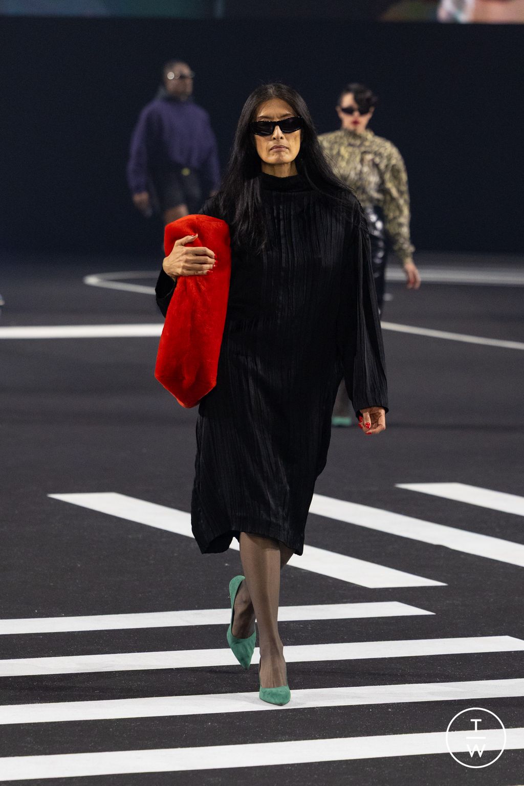 Fashion Week Paris Fall/Winter 2026 look 20 de la collection Willy Chavarria menswear