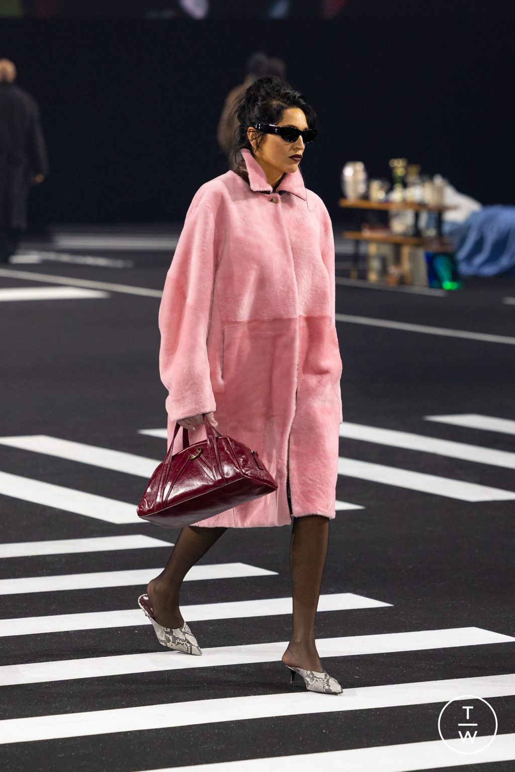 Fashion Week Paris Fall/Winter 2026 look 22 de la collection Willy Chavarria menswear