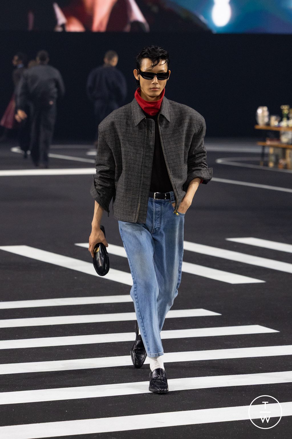 Fashion Week Paris Fall/Winter 2026 look 27 de la collection Willy Chavarria menswear