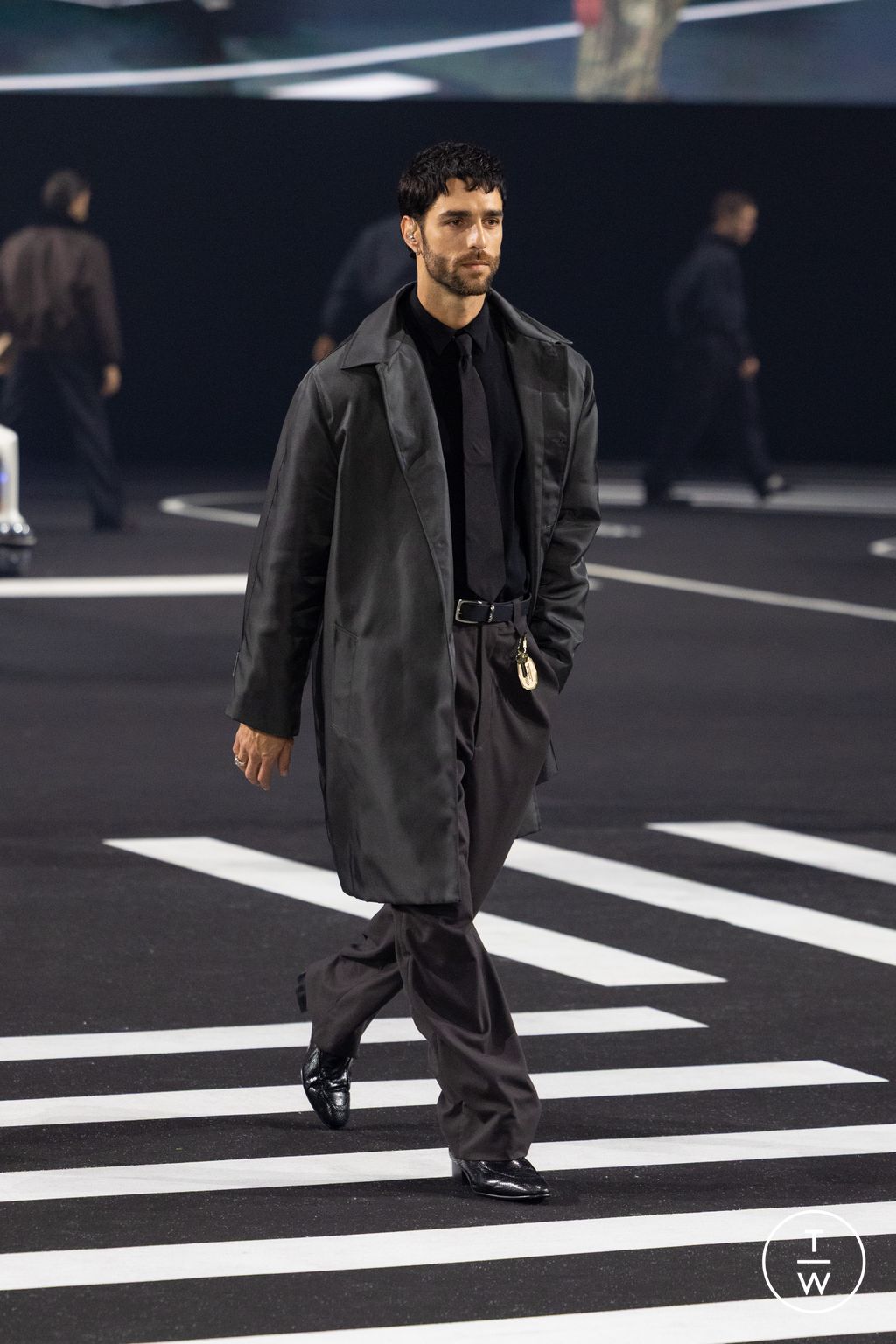 Fashion Week Paris Fall/Winter 2026 look 28 de la collection Willy Chavarria menswear