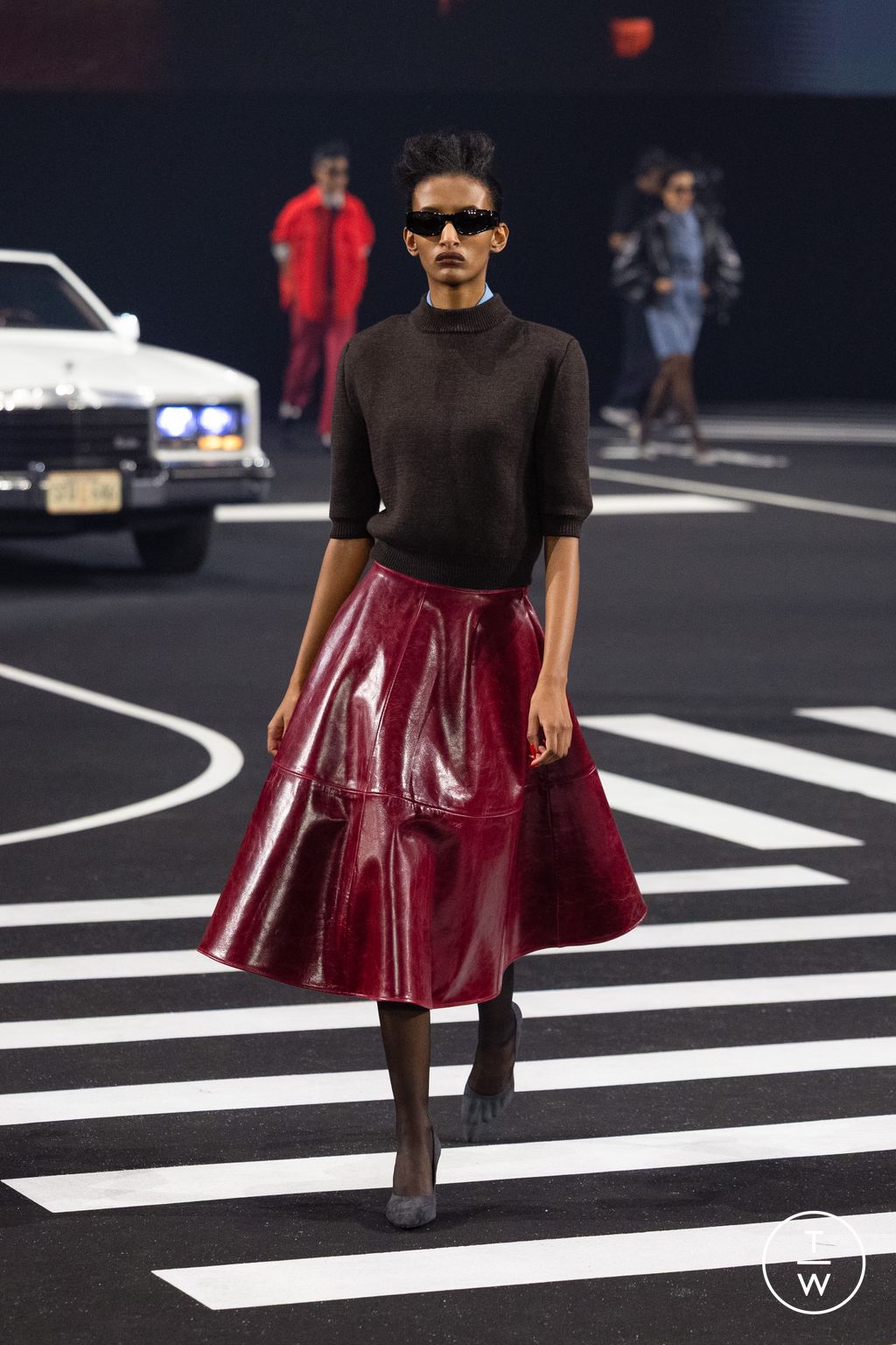 Fashion Week Paris Fall/Winter 2026 look 31 de la collection Willy Chavarria menswear