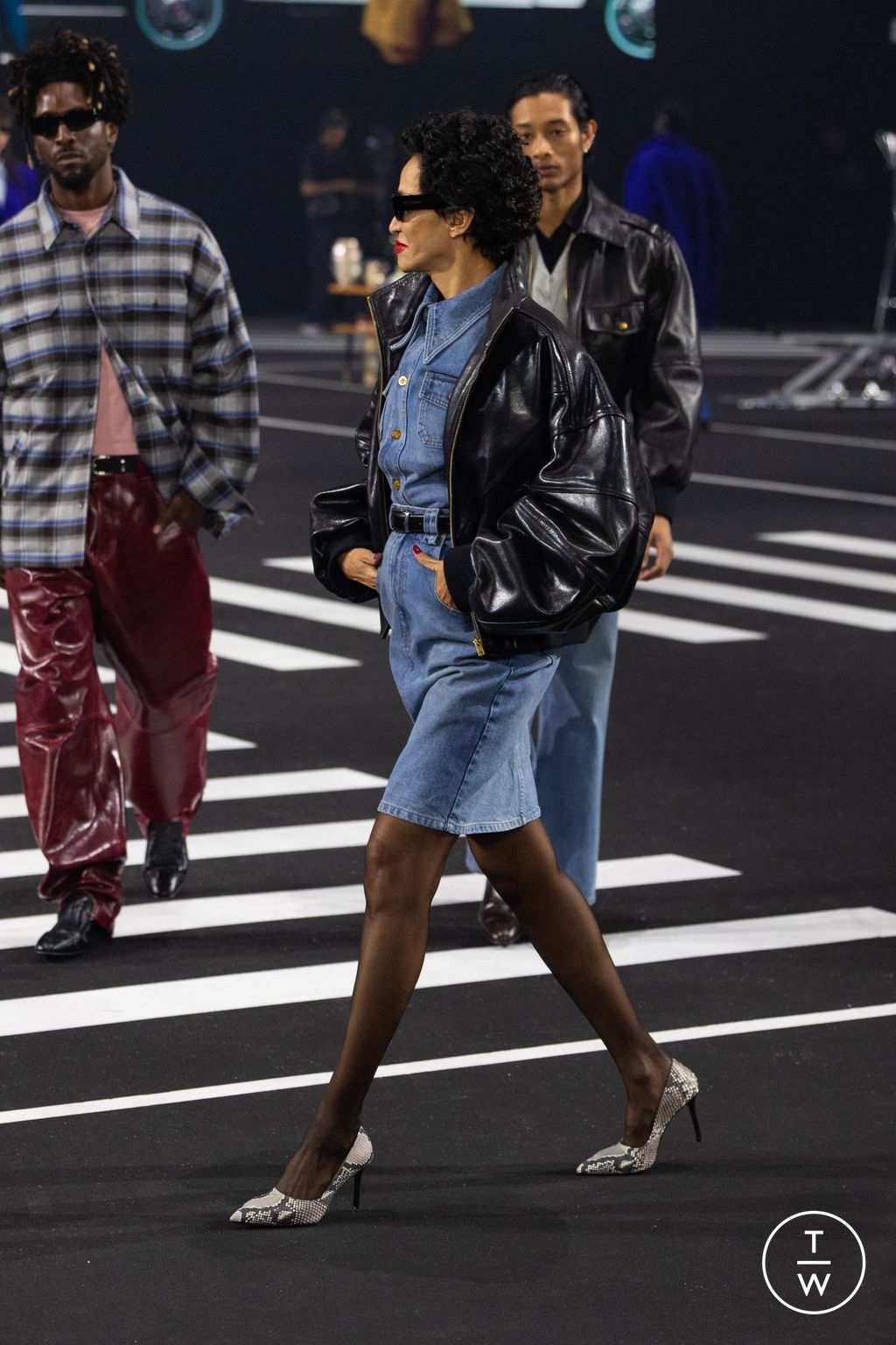 Fashion Week Paris Fall/Winter 2026 look 36 de la collection Willy Chavarria menswear