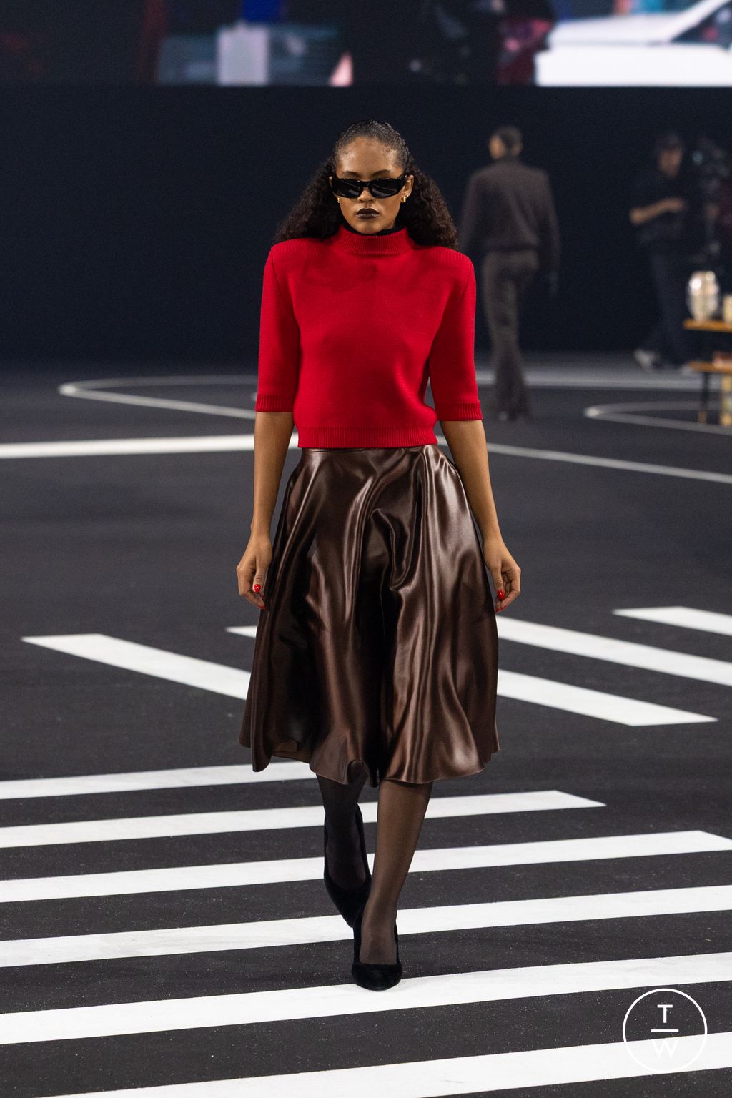 Fashion Week Paris Fall/Winter 2026 look 40 de la collection Willy Chavarria menswear