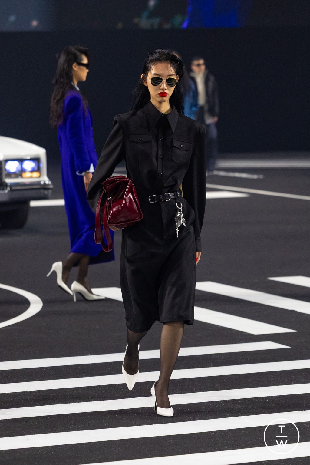 Fashion Week Paris Fall/Winter 2026 look 44 de la collection Willy Chavarria menswear