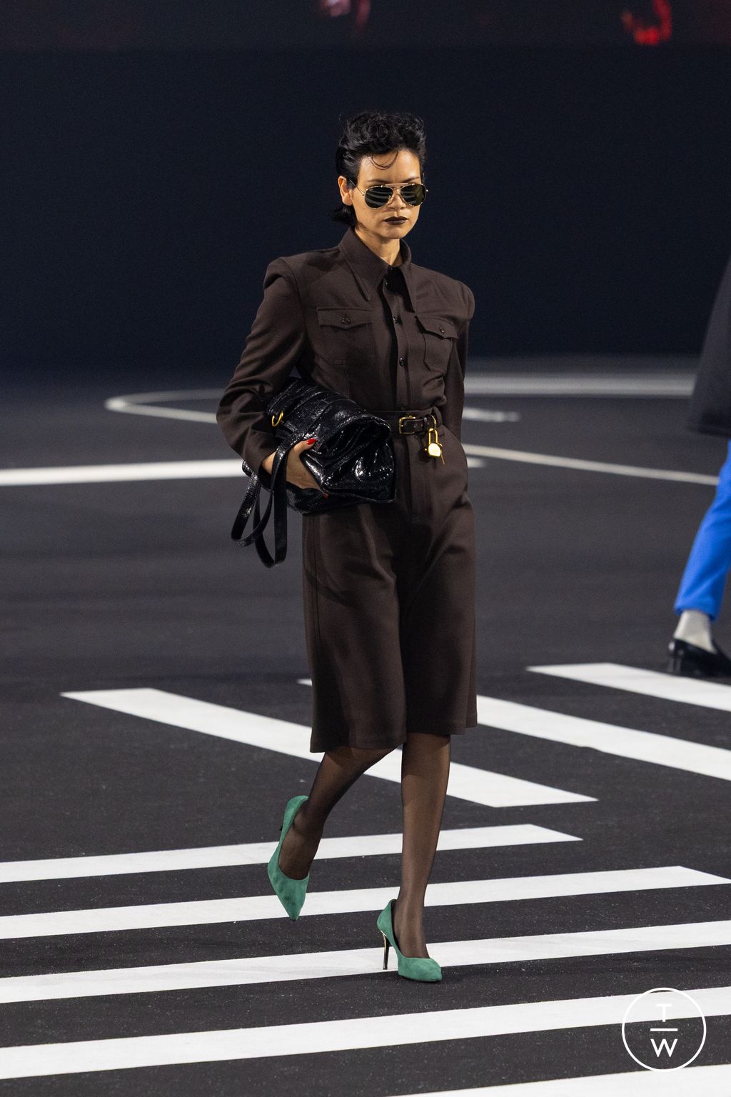 Fashion Week Paris Fall/Winter 2026 look 45 de la collection Willy Chavarria menswear