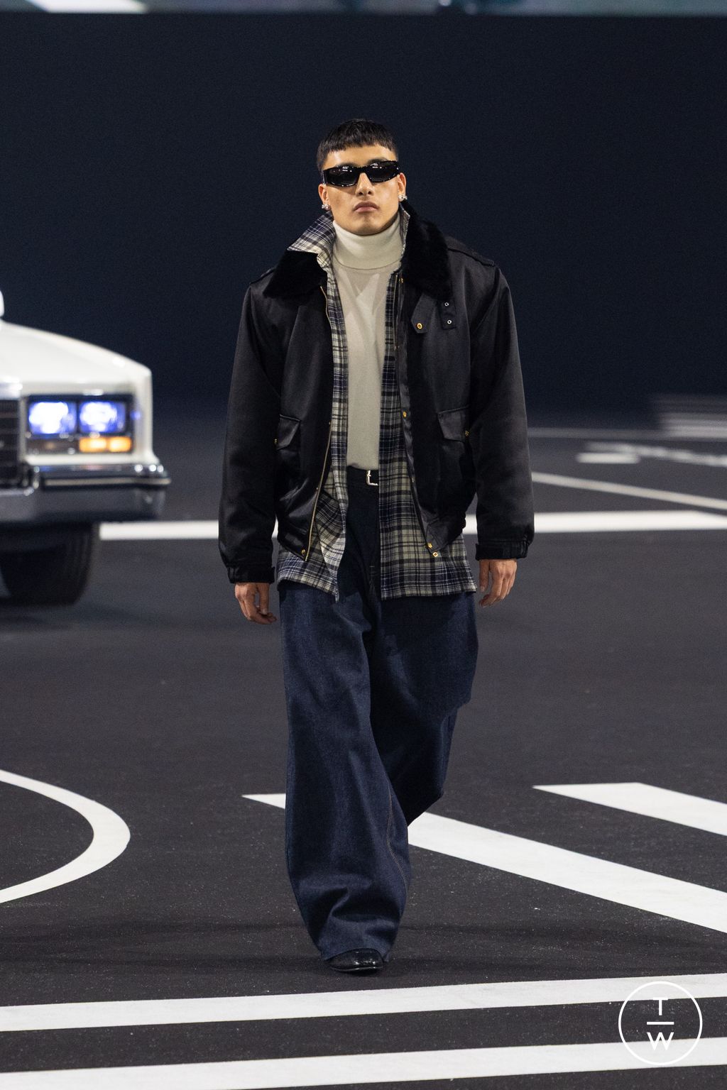 Fashion Week Paris Fall/Winter 2026 look 48 de la collection Willy Chavarria menswear