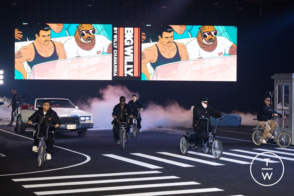 Fashion Week Paris Fall/Winter 2026 look 49 de la collection Willy Chavarria menswear