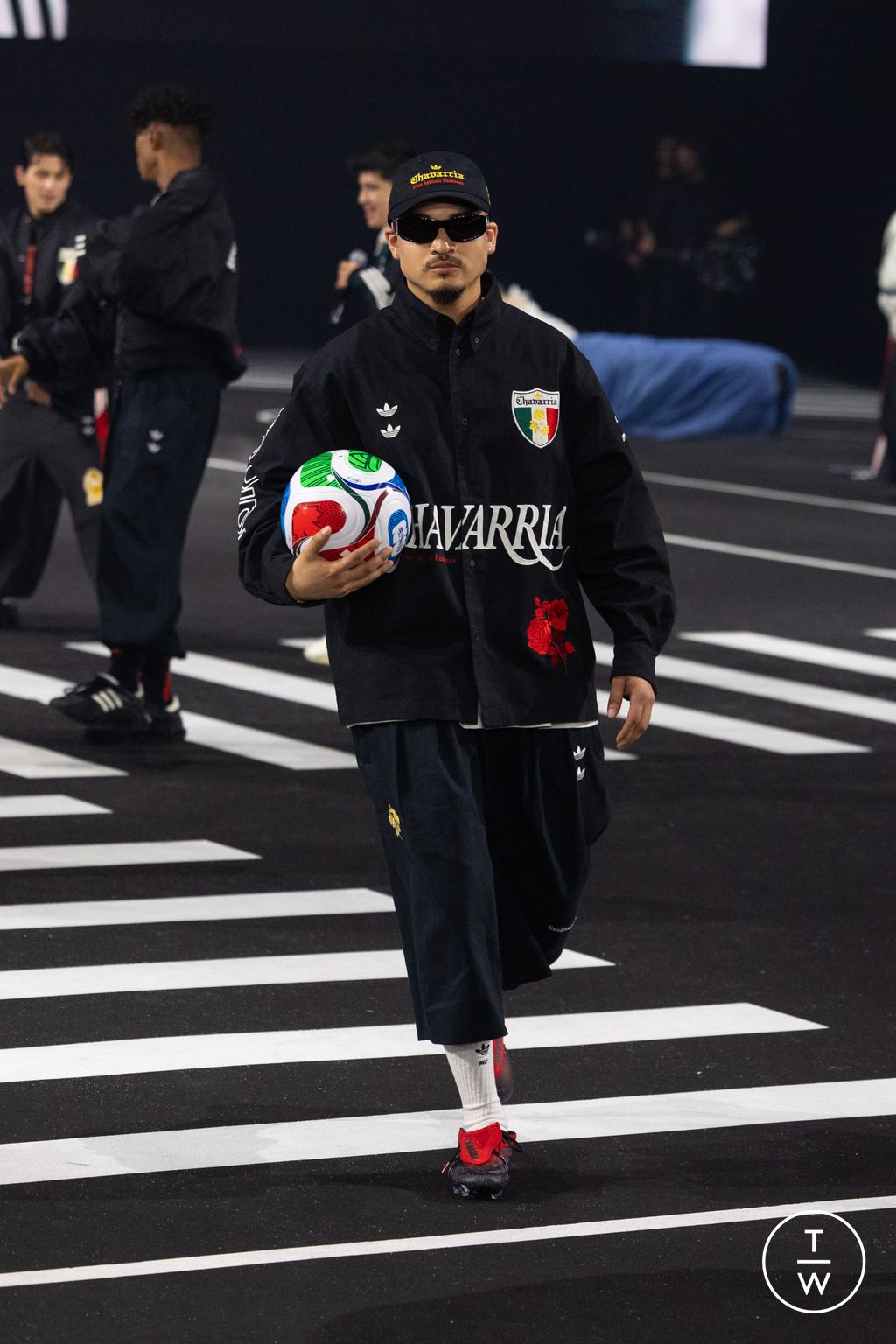 Fashion Week Paris Fall/Winter 2026 look 60 from the Willy Chavarria collection menswear