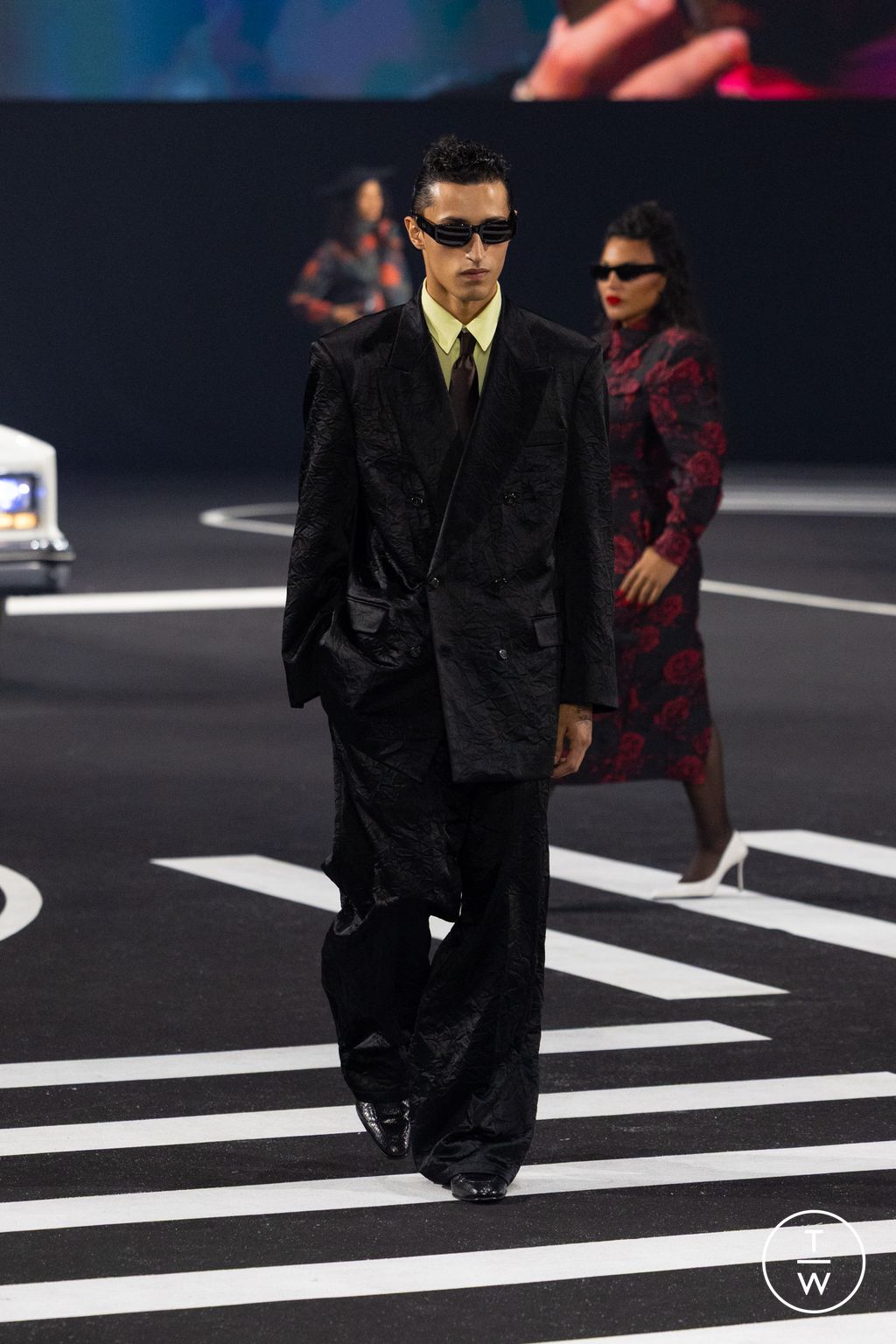 Fashion Week Paris Fall/Winter 2026 look 66 de la collection Willy Chavarria menswear