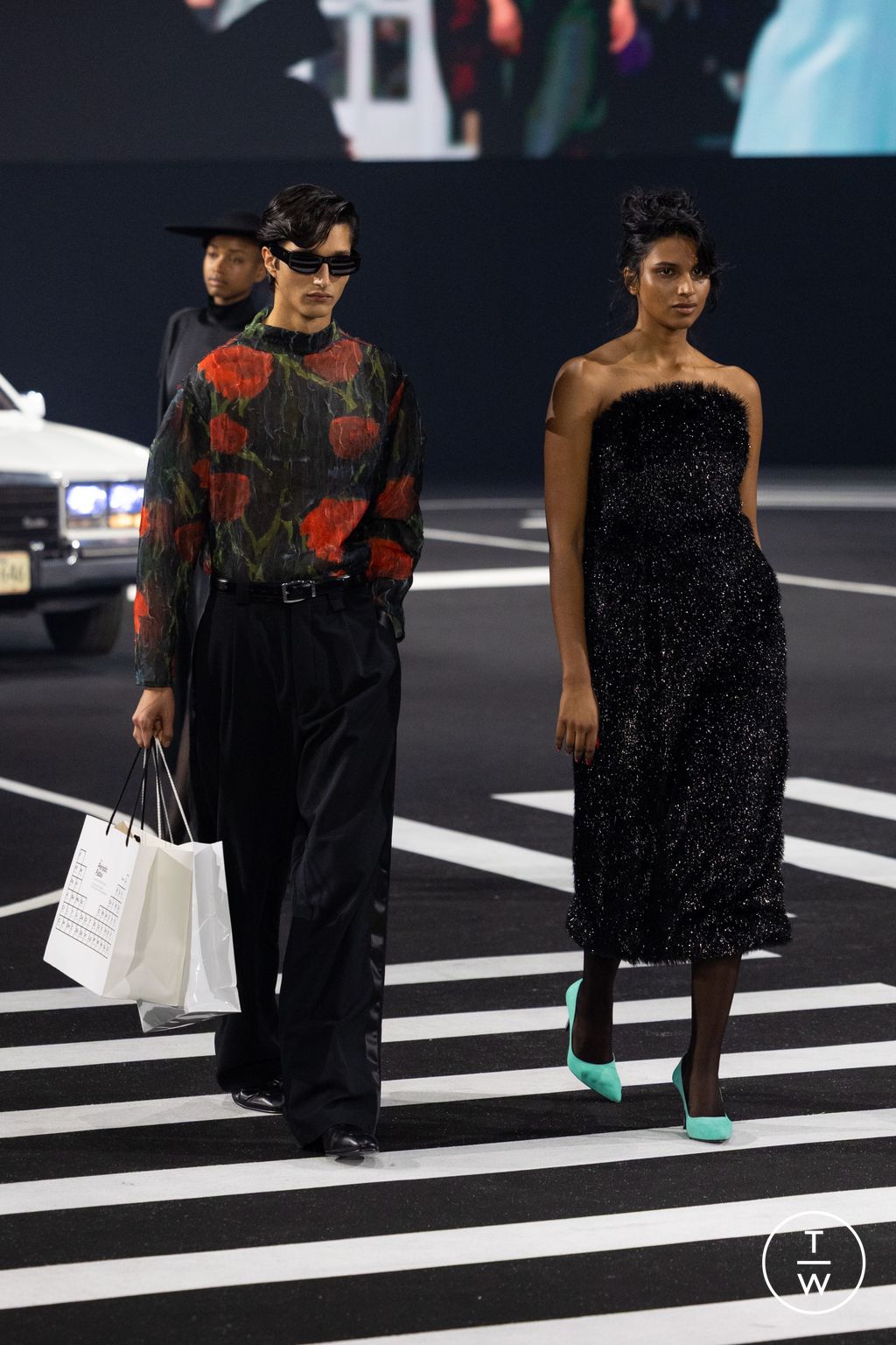 Fashion Week Paris Fall/Winter 2026 look 72 de la collection Willy Chavarria menswear