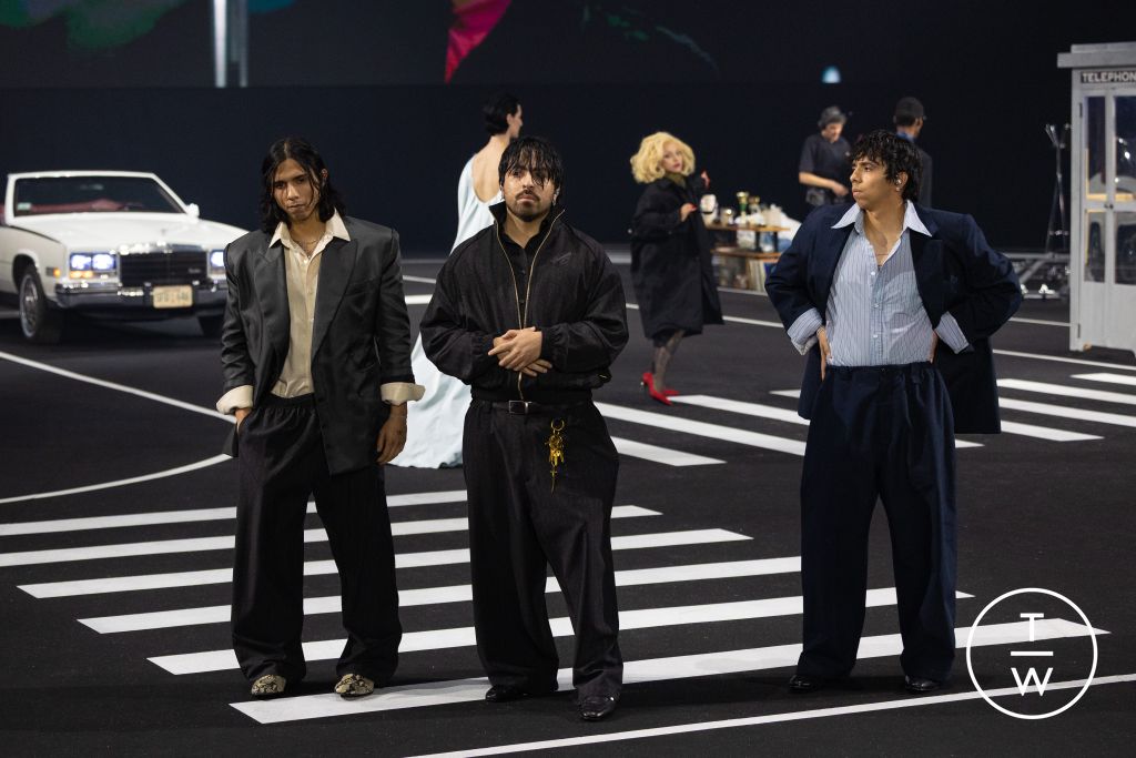 Fashion Week Paris Fall/Winter 2026 look 82 de la collection Willy Chavarria menswear