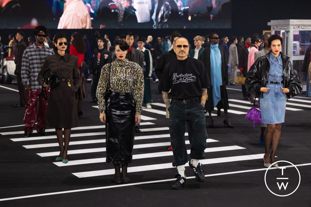 Fashion Week Paris Fall/Winter 2026 look 83 de la collection Willy Chavarria menswear