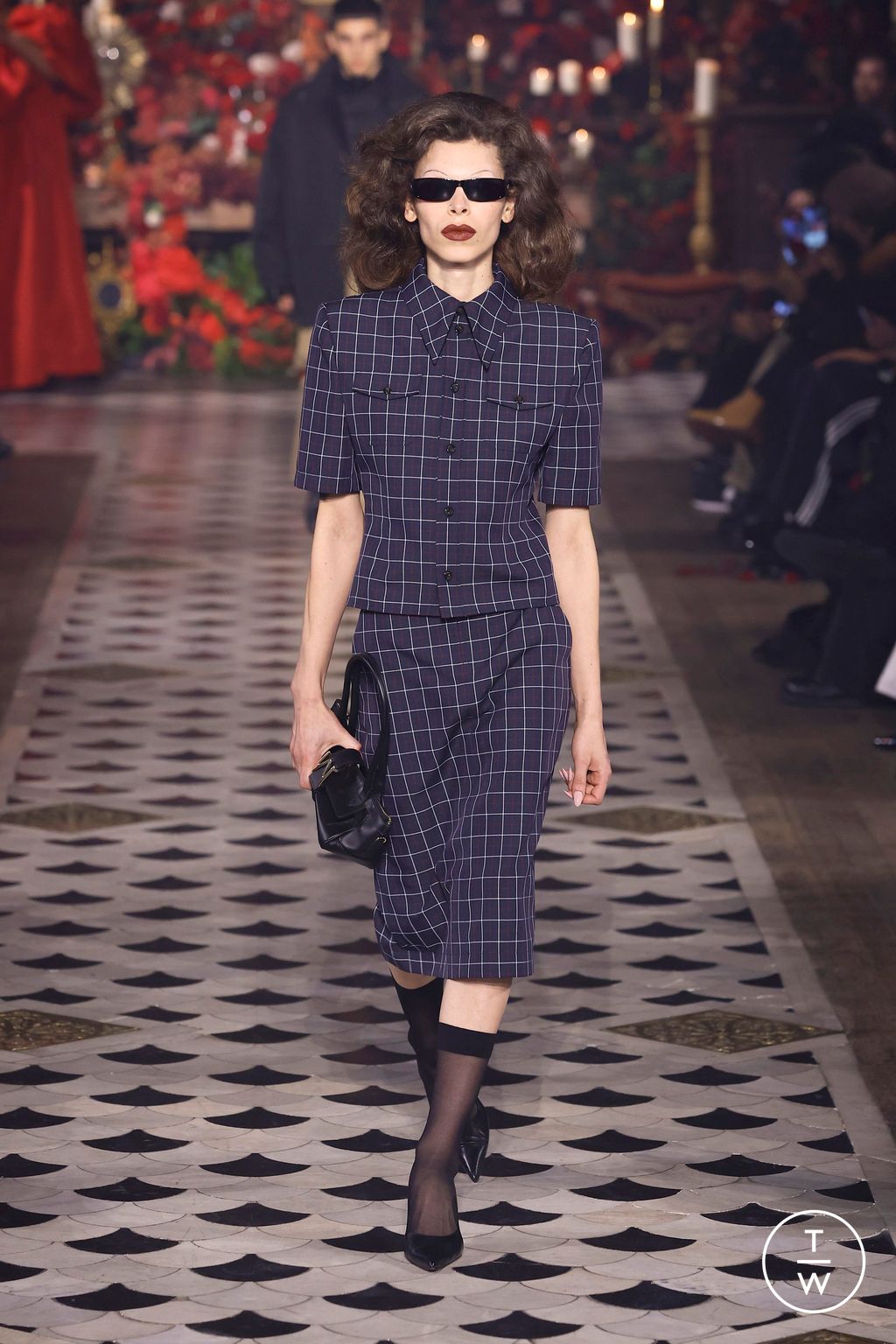 Fashion Week Paris Fall/Winter 2025 look 20 from the Willy Chavarria collection 男装