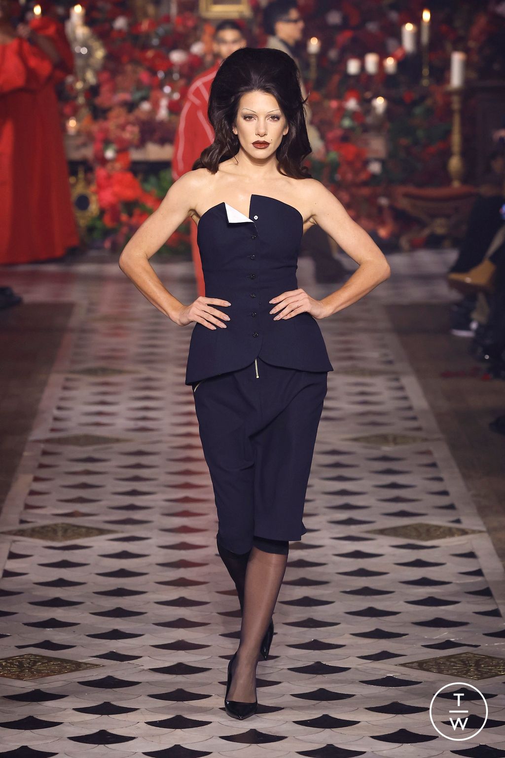 Fashion Week Paris Fall/Winter 2025 look 22 from the Willy Chavarria collection 男装