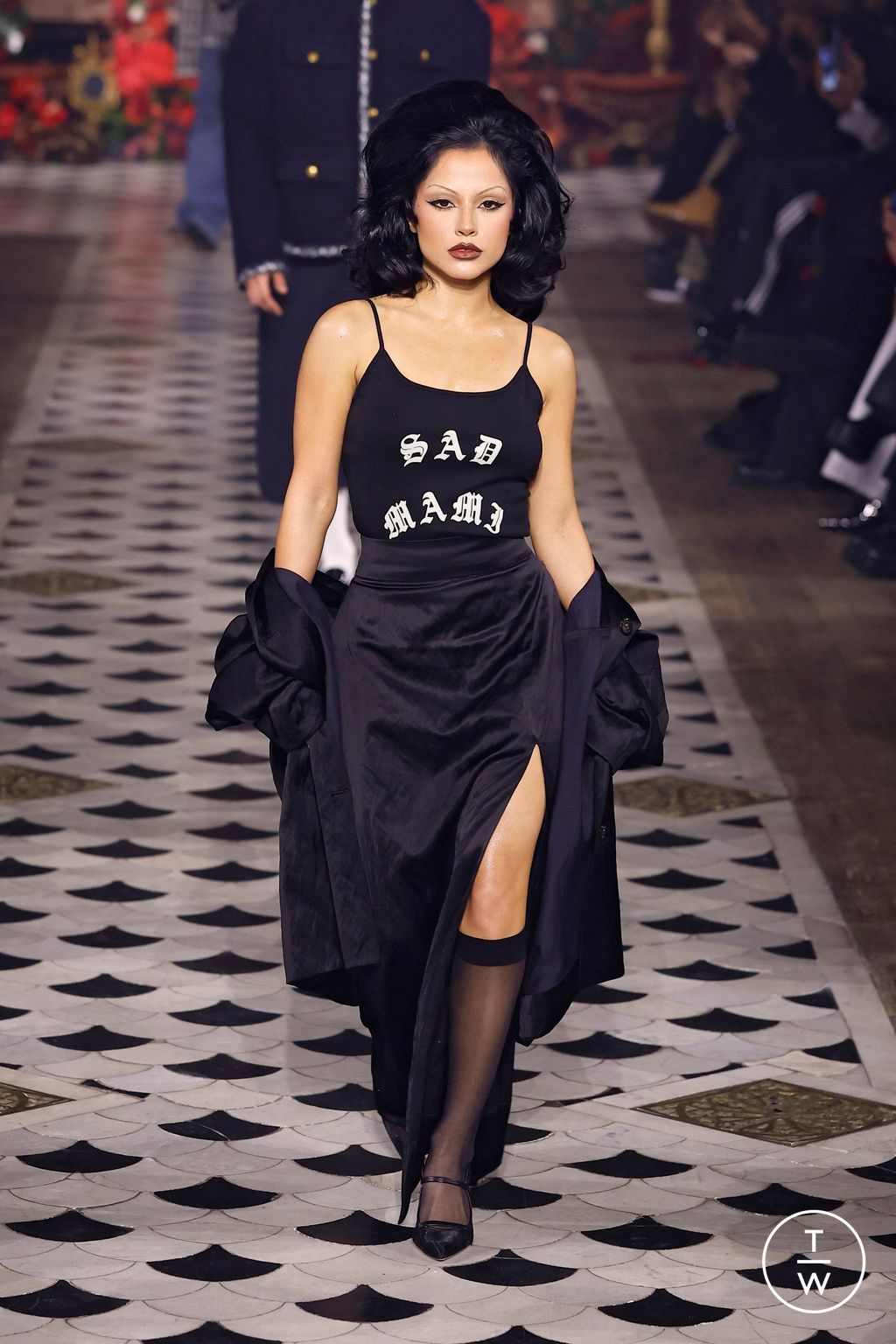 Fashion Week Paris Fall/Winter 2025 look 34 from the Willy Chavarria collection 男装