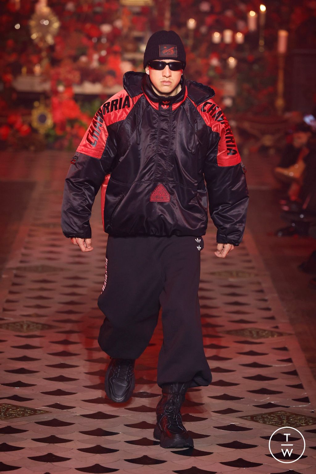 Fashion Week Paris Fall/Winter 2025 look 59 from the Willy Chavarria collection 男装