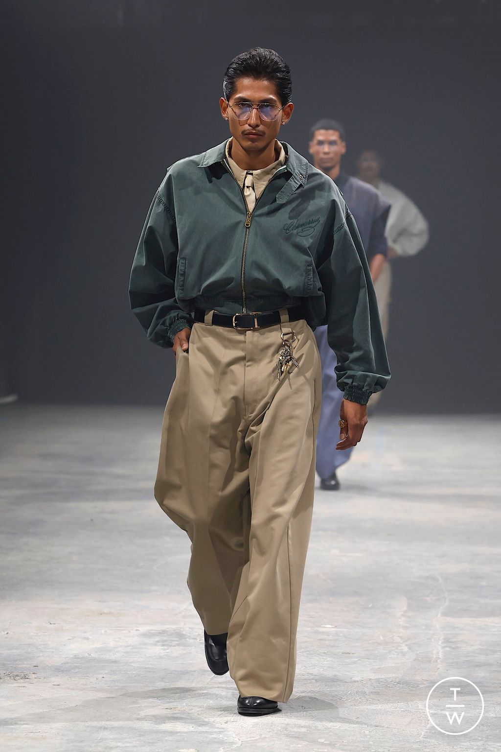 Fashion Week New York Spring-Summer 2025 look 1 from the Willy Chavarria collection womenswear