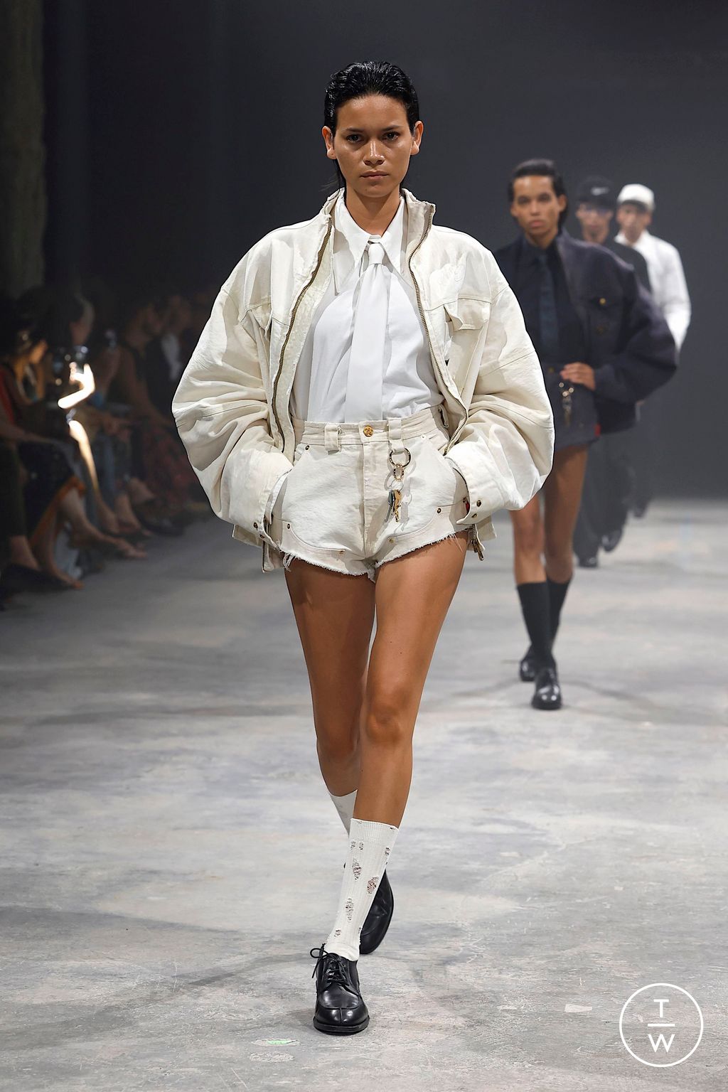 Fashion Week New York Spring/Summer 2025 look 4 from the Willy Chavarria collection womenswear