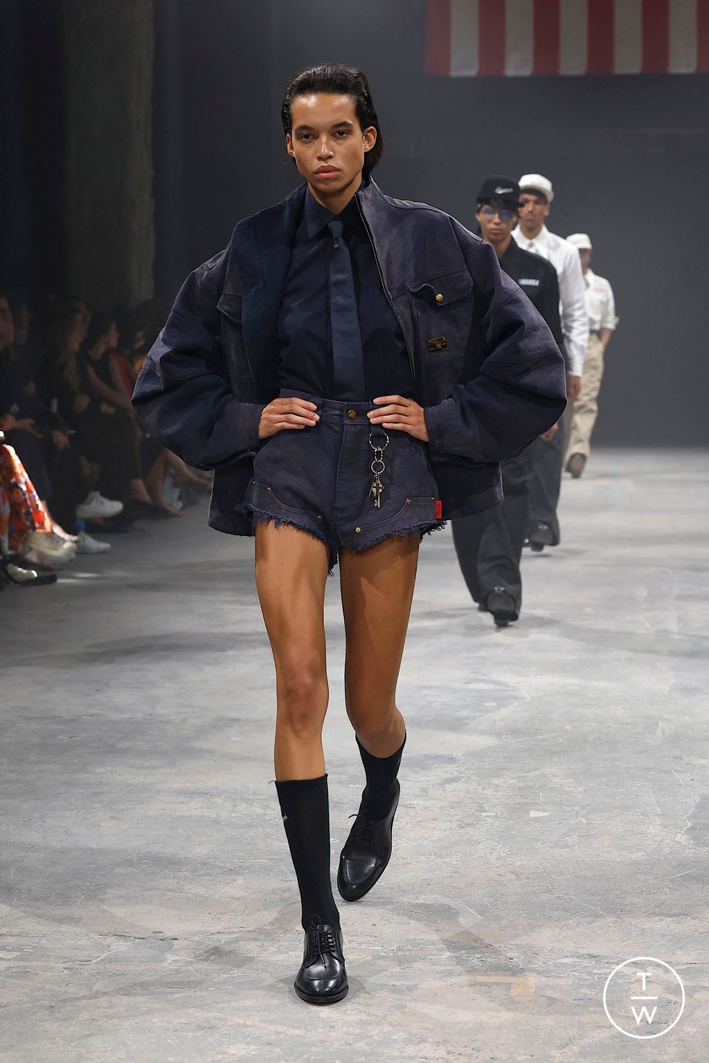 Fashion Week New York Spring/Summer 2025 look 5 from the Willy Chavarria collection womenswear