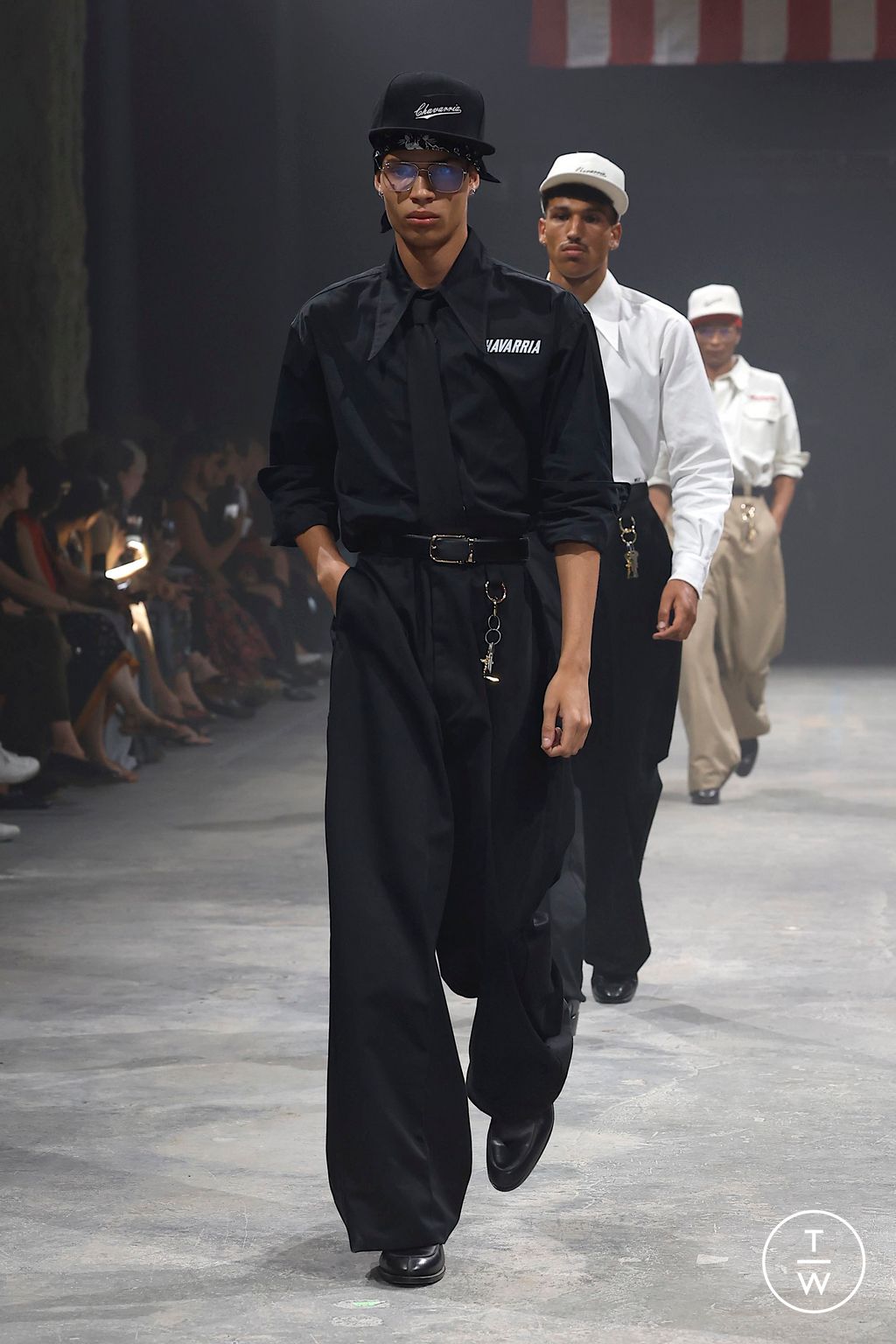 Fashion Week New York Spring/Summer 2025 look 6 from the Willy Chavarria collection womenswear