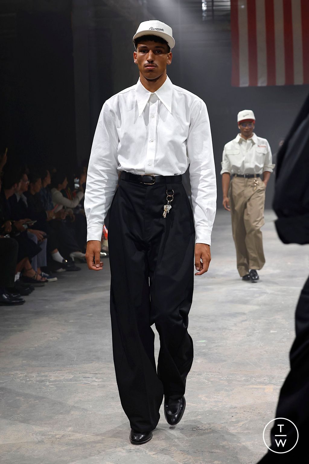 Fashion Week New York Spring/Summer 2025 look 7 from the Willy Chavarria collection womenswear