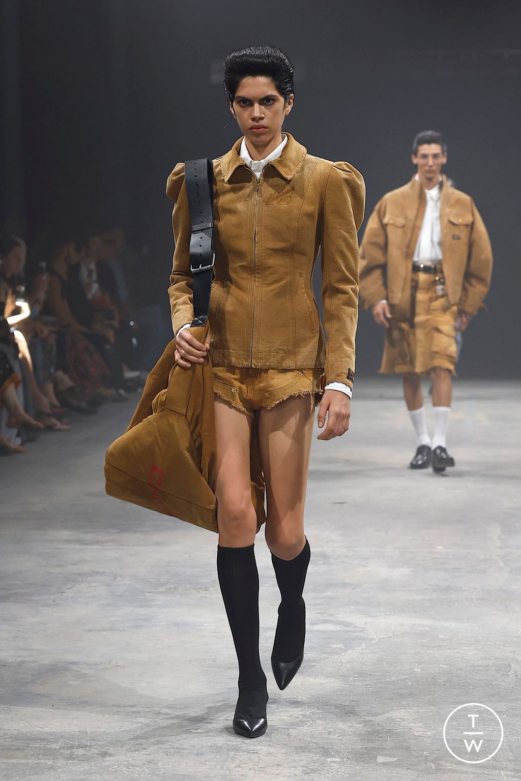 Fashion Week New York Spring/Summer 2025 look 13 from the Willy Chavarria collection womenswear