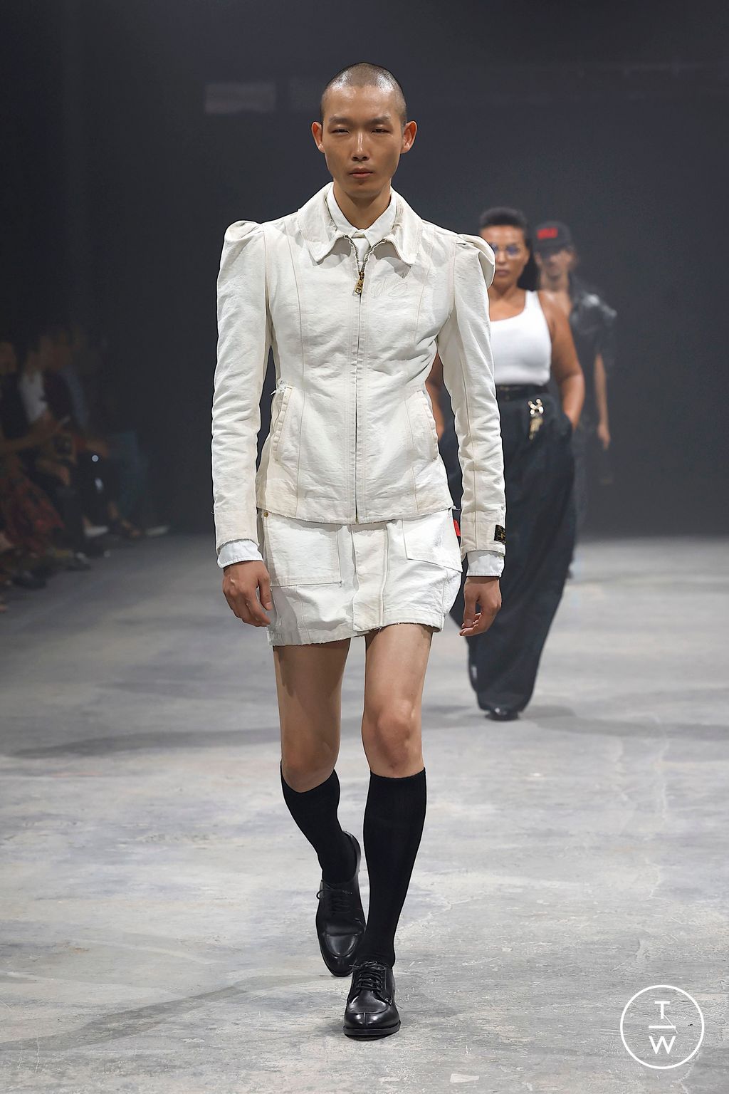 Fashion Week New York Spring-Summer 2025 look 16 from the Willy Chavarria collection womenswear
