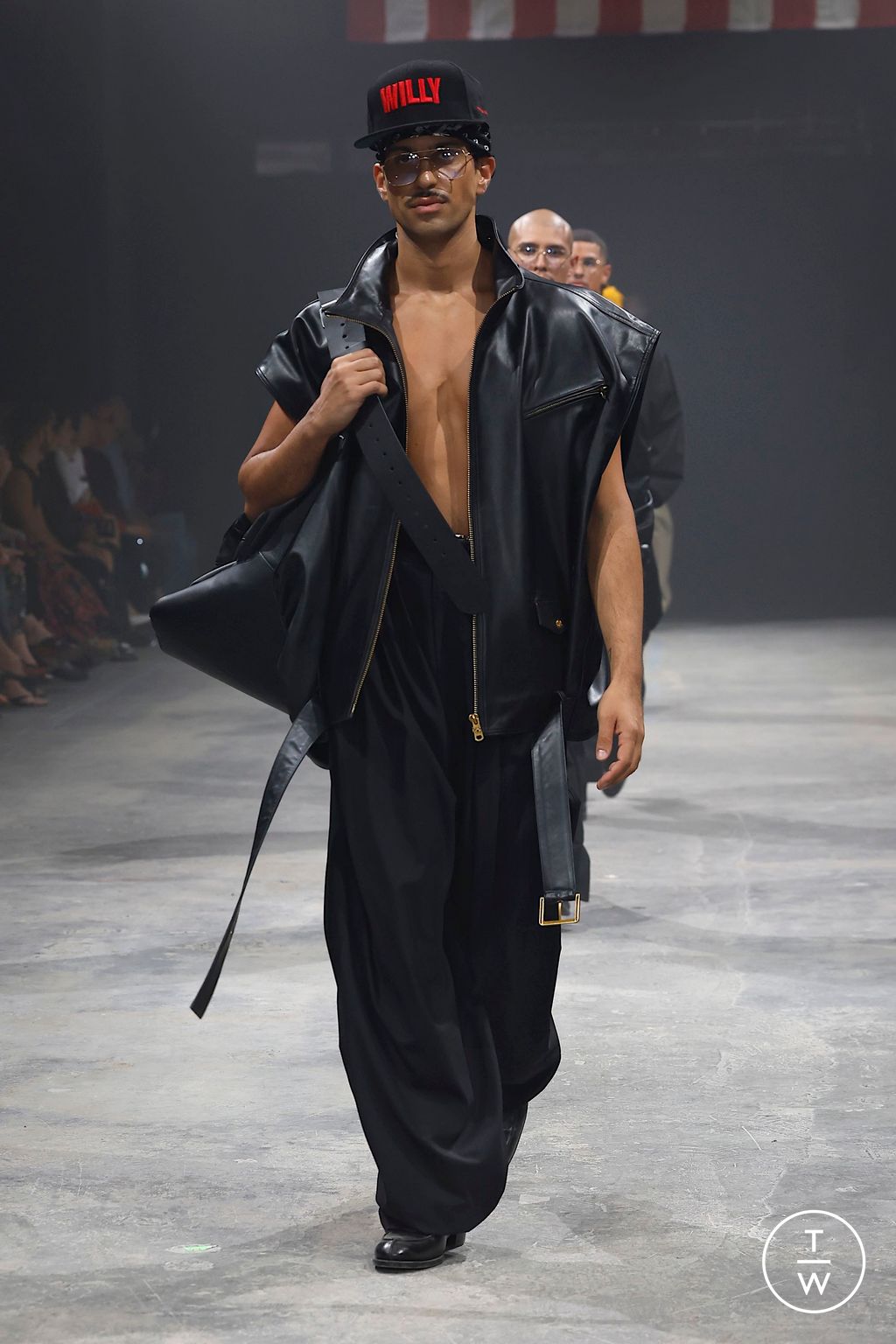 Fashion Week New York Spring/Summer 2025 look 18 from the Willy Chavarria collection womenswear