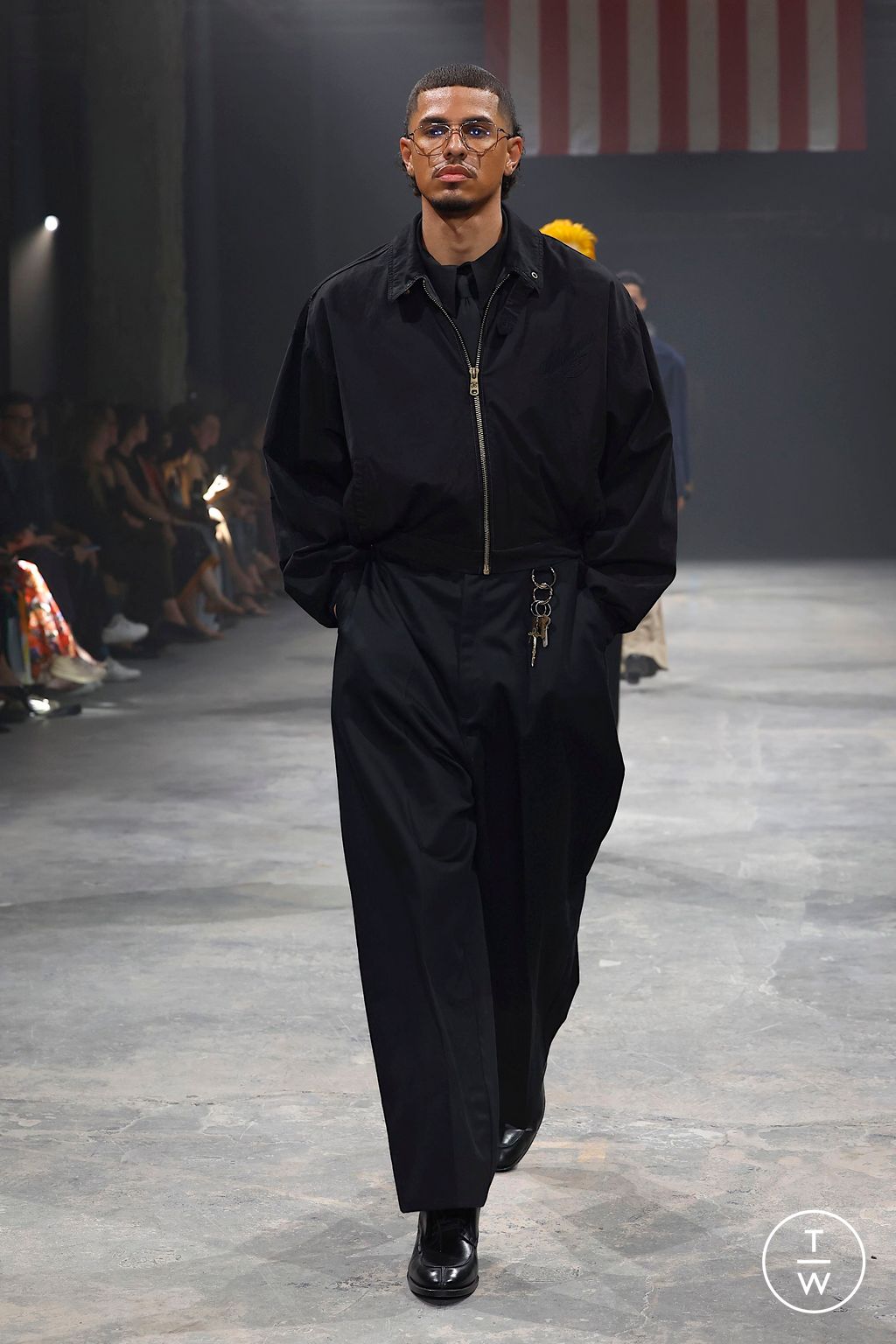 Fashion Week New York Spring/Summer 2025 look 20 from the Willy Chavarria collection womenswear