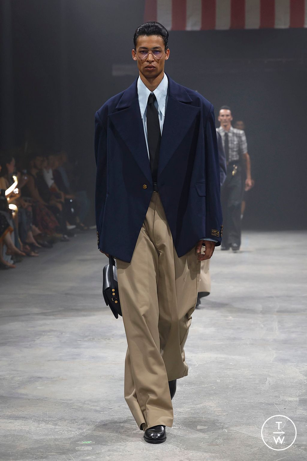 Fashion Week New York Spring/Summer 2025 look 22 from the Willy Chavarria collection womenswear