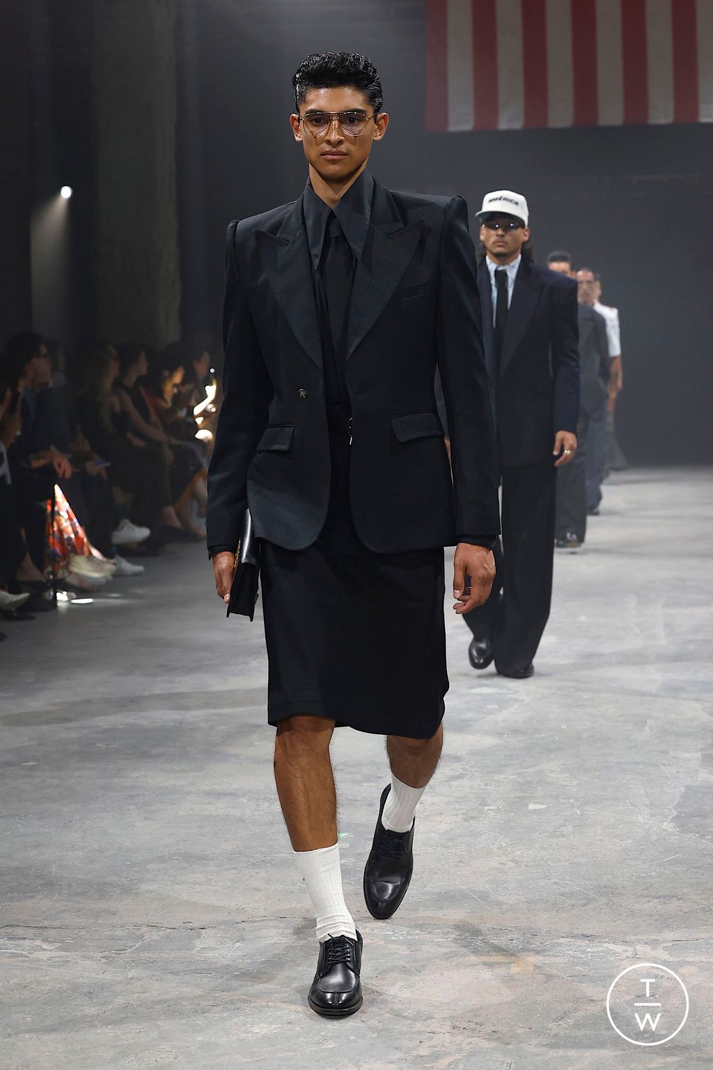 Fashion Week New York Spring/Summer 2025 look 25 from the Willy Chavarria collection womenswear