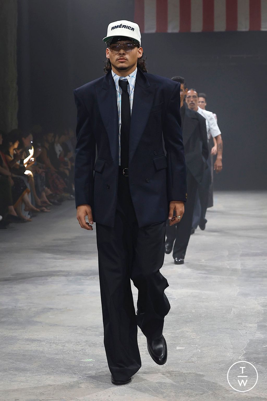 Fashion Week New York Spring/Summer 2025 look 26 from the Willy Chavarria collection womenswear