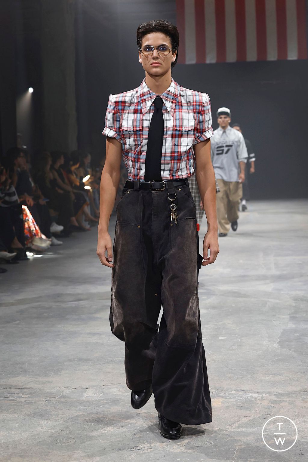Fashion Week New York Spring/Summer 2025 look 29 from the Willy Chavarria collection womenswear