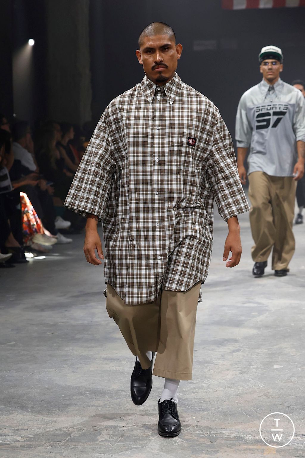 Fashion Week New York Spring/Summer 2025 look 30 from the Willy Chavarria collection womenswear