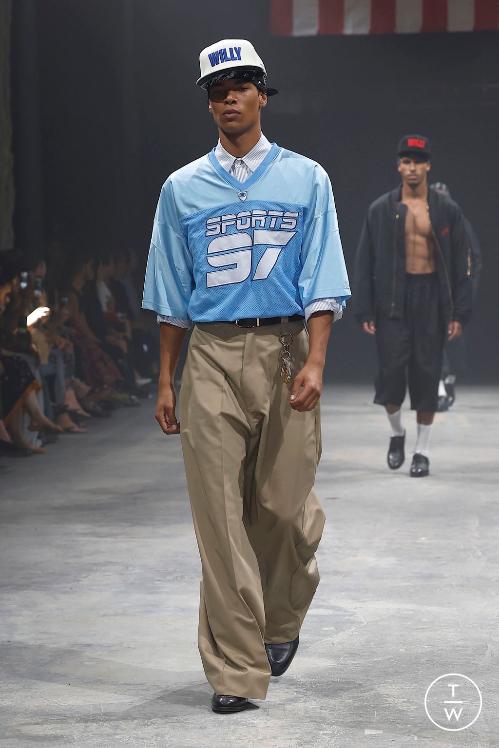 Fashion Week New York Spring/Summer 2025 look 33 from the Willy Chavarria collection womenswear