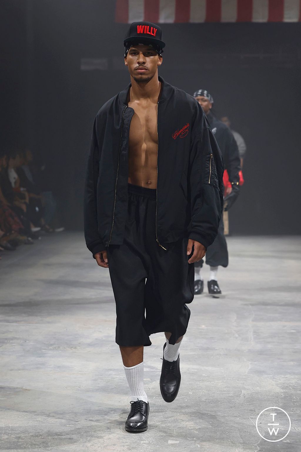 Fashion Week New York Spring/Summer 2025 look 34 from the Willy Chavarria collection womenswear