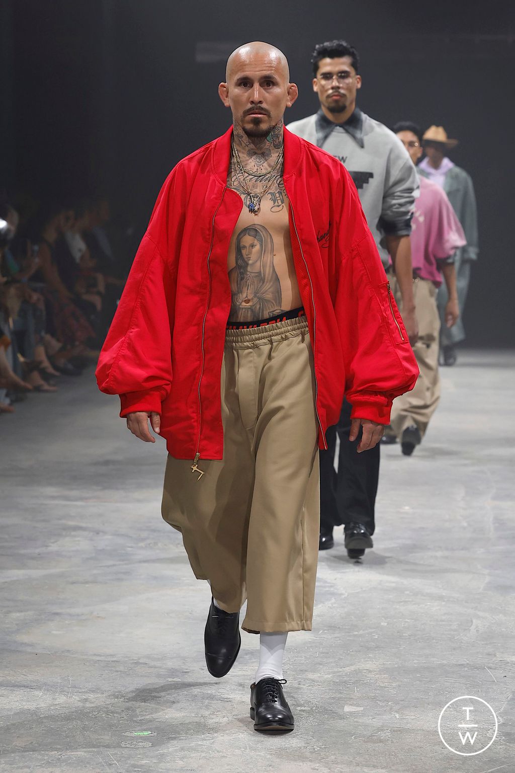 Fashion Week New York Spring/Summer 2025 look 36 from the Willy Chavarria collection womenswear